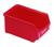 Sichtbox stapelbar, PS, rot L 230/200, B 145,H 125mm  Sichtboxen, PS Schwere Industrie-Qualität....