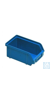 Sichtbox stapelbar, PS, blau L 165/140, B 100, H 75mm  Sichtboxen, PS Schwere Industrie-Qualität....
