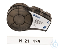 Hochleistungsetiketten 12,70 mm breit Nylongewebe B-499/weiß, M21-500-499...