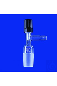 Hahn für Seitentubus NS 24/29 mit PTFE-Spindel, Borosilikatglas 3.3   Hähne...