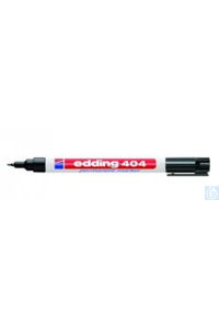 Filzschreiber Edding 404 schwarz, Strichstärke 0,75 mm   Permanent Marker...