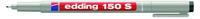 OHP-Marker Edding 150/S non-permanent schwarz, Strichstärke 0,3 mm...