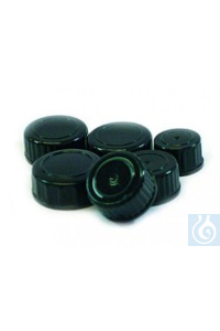 Schraubverschluss PP, schwarz für EH-Flaschen 100 + 250 ml DIN 22...