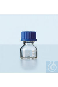 Laborflasche 250ml mit Kappe und Ausgießring VE=10  Laborflaschen,...