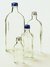 Meplat-Flasche 50 ml, klar (90) achteckig, ohne SV 9072161  Kulturflaschen Klarglas, flach,...
