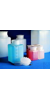 Weithalsflasche 500 ml, PE rechteckig, mit Deckel, PP graduiert Weithalsflaschen, PE, graduiert,...