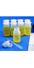 Weithalsflasche 100 ml, PE graduiert mit Deckel, PP  Weithalsflaschen, PE, graduiert Hohe...