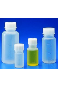 Weithalsflasche 2000 ml, PP graduiert, mit VS GL 63 autoklavierbar...