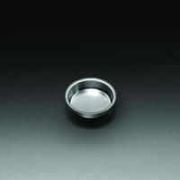 Alubehälter 28 ml, rund 64 mm Ø, ohne PB-Etikett, Type 550028, VE=100...