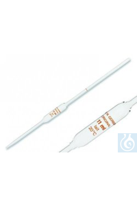 Milchpipette 11 ml eichfähig   Pipetten für die Gerber-Methode  Beschreibung...