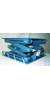 Labor-Hebebühne mit Hydraulik 85 kg 400 x 450 mm schwere Ausführung, Aluminium Platte Hebebühnen...