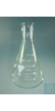 Erlenmeyerkolben 50ml Enghals Boro 3.3, VE=10  Enghals-Erlenmeyerkolben, Borosilikat 3.3 -DIN ISO...