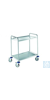 LLG-Transportwagen SW 8 x 5-2 Chromnickelstahl, 2 Borde 900x600x950 mm LLG-Transportwagen,...