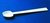 BEL-ART-Probenlöffel 1,25ml/20mm breit PP, 180 mm lang  Probenlöffel, PP Mit langem Griff, daher...