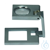 Fadenzähler 30x30mm, 5x 53 mm Höhe   Präzisions-Fadenzähler aus Metall...