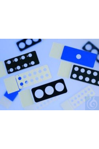 Diagnostica-Objektträger 75x25x1 mm Epoxy, 1 Kammer, blau VE=100...