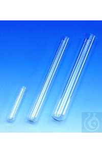 LLG-Reagenzgläser 70 x 8 mm AR-Glas, mit Bördelrand VE=100...