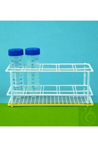 Gestell für Proben-Röhrchen 50 ml 6x2 Teilung, Edelstahldraht elektrolytisch...