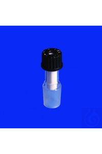 Rührverschluß NS 29/32, 10 mm mit austauschbarer PTFE-Führung...