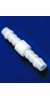Schlauchverbinder GS 5, 17x5mm aus Acetalcopolymerisat (POM), gerade Schlauchverbindungsstücke...