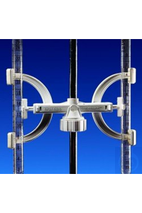 Bürettenhalter 2-fach, PP für Stativstäbe 8-14 mm Ø   Bürettenhalter...