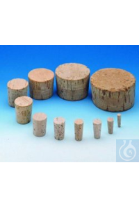 Korkstopfen, konisch 6x3x16mm    Stopfen, Kork 1a Qualität. Porenfrei.  Ø...
