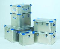 Eurobox 27 l, stapelbar Leichtmetall-Univ.-Boxen 350x250x310mm, geschäumte...