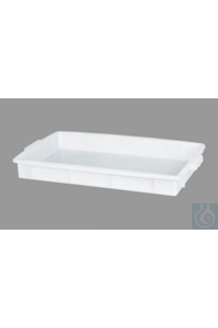 n.Abv. n.m.l. Transport-Behälter 9 Ltr. 56 x 36 x 6,4 cm, aus PP  Transport-...