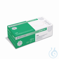 Latexhandschuhe COMFORT® Gr.7-8 M unsteril, puderfrei, VE=100...