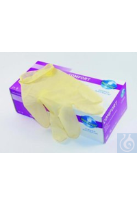 Latexhandschuhe COMFORT® Gr.9-10 XL unsteril, puderfrei, VE=100...