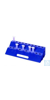 Reaktionsgefäßständer, blau 210x90x46mm  Reaktionsgefäßständer, 20-Well, PP 2 Reihen zu 10...