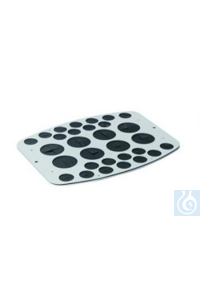 Plattform PRS8-22 für PTR-60 (8 Gefäße bis zu Ø 30mm + 24 Gefäße bis zu Ø...