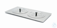 Flacher Deckel Typ LF6 für Wasserbad SUB AQUA 2S/5, JB AQUA 2S/5, SUB 6, SBB...