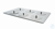 Flacher Deckel Typ LF28 für Wasserbad SUB AQUA 18/26, JB AQUA 18/26, SUB 28, SBB 28 Zubehör für...