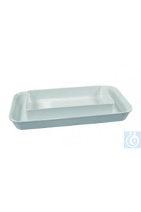 Instrum.-Schale 350x250x100 mm Melaminharz, weiß ohne Deckel 9.200 184...