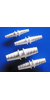 Schlauchverbinder, gerade, PP für 4-5 mm Schlauch-Innen-Ø 39 mm lang Schlauchverbinder, PP PP....