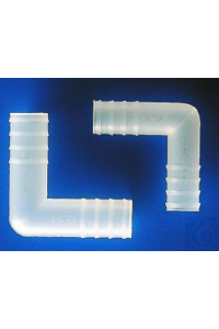 Schlauchverbinder L-Form 18 mm Kunststoff Verbindungsstück Schlauch 