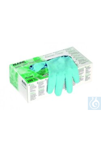 Einmalhandschuhe Solo 997 blau, Gr. 9, Nitril, VE=100  Einmalschutzhandschuh...
