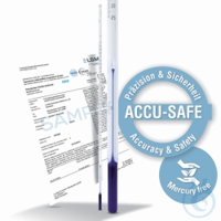 ASTM-Thermometer S37C "ACCU-SAFE" -2...+52°C Stabform, Gesamtlänge 410 mm,...