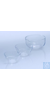 Quarzglas-Abdampfschale 90 ml, 80x45 mm, mit Ausguß  Abdampfschalen, Quarzglas -DIN 12336 -Mit...