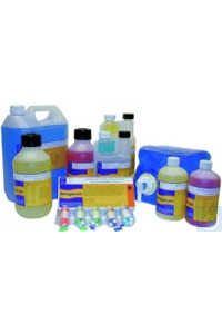 pH-Pufferlösung, pH 4,00 Farbcode rot, 500 ml pH-Werte bei 20°C...