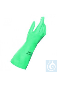 Chemikalienschutzhandschuhe Ultranitril Unit 492 Nitril, Länge 32 cm, Gr. 9 -...