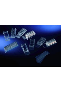 ChamberSlides, Lab-Tek II CC² 4 Kammern PS, Glas, CC, Deckel, steril, VE=96...