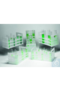 BEL-ART-Reagenzglasgestell 5x10 Gläser 13-16 mm, numeriert -F18856-0000-...