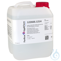 Natronlauge 32% (w/v) für die Stickstoffbestimmung Inhalt: 5 LTR Physikalische Daten:  flüssig...