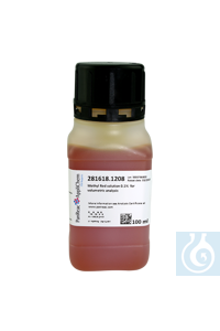 Methyl Red solution 0.1% for volumetric analysis Methyl Red solution 0.1% for...