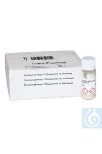 Clostridium perfringens TSC (Supplement) für die Mikrobiologie Inhalt: 10 VI Qualität: für die...