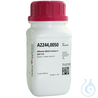 Albumin (BSA) Fraktion V (pH 5,2) Albumin (BSA) Fraktion V (pH 5,2)Inhalt: 50...