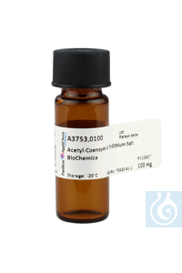Acetyl-co-enzym A - trilithiumzout BioChemica Acetyl-Coenzym A -...