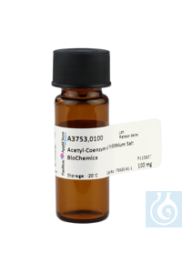 Acetyl-Coenzyme A Trilithium Salt BioChemica Acetyl-Coenzyme A Trilithium...